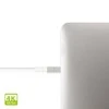 Kabelis Moshi DisplayPort mini – DisplayPort 1,5 m balta (MI-MDP-DP)
