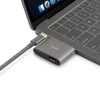 „Moshi“ USB-C į HDMI adapteris su įkrovimu – titano pilka