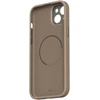Dėklas Moshi Napa for iPhone 15 Plus - Woodsmoke ruda