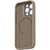 Dėklas Moshi Napa for iPhone 15 Pro - Woodsmoke ruda