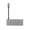 Moshi USB-C daugialypės terpės adapteris, titano pilkas