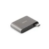 Moshi USB-C dvigubas USB-A adapteris, titano pilkas