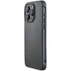 Dėklas Troubadour Goods „Trubadour Goods Limited Mujjo Shield Case“ – „iPhone 15 Pro Max“ suderinamas su „MagSafe“ (plieno mėlynas)