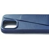 Dėklas Troubadour Goods Limited Mujjo Full Leather Wallet Case – dėklai, sukurti iPhone 15 Pro Max, suderinami su MagSafe (monaco mėlynas)