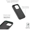 Troubadour Goods „Mujjo Shield“ dėklas – „iPhone 15 Pro“ dėklas, suderinamas su „MagSafe“ (juodas)