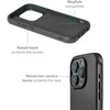 Troubadour Goods „Mujjo Shield“ dėklas – „iPhone 15 Pro“ dėklas, suderinamas su „MagSafe“ (juodas)