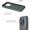 Dėklas Troubadour Goods Limited Mujjo Shield Case – iPhone 15 Pro dėklai, suderinami su MagSafe (plieno mėlyna)