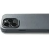 Dėklas Troubadour Goods Limited Mujjo Shield Case – iPhone 15 Pro dėklai, suderinami su MagSafe (plieno mėlyna)