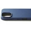Mujjo Full Odinis dėklas iPhone 16 Pro tamsiai mėlyna