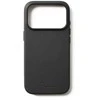 Mujjo Odinis dėklas - etui skórzane do iPhone 17 Pro kompatybilne su MagSafe (juodas)