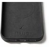 Mujjo Odinis dėklas - etui skórzane do iPhone 17 Pro Max kompatybilne su MagSafe (juodas)