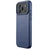 Mujjo Odinis dėklas for iPhone 17 Pro Max - Monaco Mėlyna