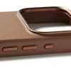 Mujjo Full Odinis dėklas MagSafe Case for iPhone 17 Pro Brown