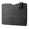 Viršelis Mujjo MOJŽO Carry -On Folio Sleeve Pro 12 "Makbook - Juoda