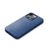 Mujjo Odinis dėklas with MagSafe for iPhone 14 Pro Max - Monaco mėlynas