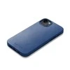 Troubadour Goods Limited Mujjo Full Odinis dėklas - skórzane etui do iPhone 14 Plus kompatybilne su MagSafe (ruda)