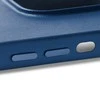 Mujjo Full Odinis dėklas with MagSafe for iPhone 14/15 Plus - Monaco Mėlyna