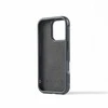 „Mujjo Shield“ dėklas, skirtas „iPhone 16 Pro“, su maksimalia apsauga ir suderinamumu su „MagSafe“ – plieno mėlynumo
