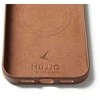 Mujjo Wallet Odinis dėklas - etui skórzane do iPhone 17 Pro Max kompatybilne su MagSafe (tan)