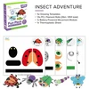 myFirst 3dPen Insect Adventure šablonų rinkinys su 3D figūrėlėmis