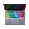 Valiklis Baseus „Philbert“ silikoninis klaviatūros dėklas, skirtas „MacBook Air 2020“ – vaivorykštės spalvos