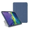 Pipetto planšetinio kompiuterio dėklas Pipetto Origami dėklas, skirtas iPad Air 4th Gen 10.9 – tamsiai mėlynas