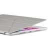Pipetto Metallic Origami Case with TPU Back for iPad 10.2" - Sidabrinis
