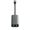 SATECHI keturi viename USB-C šakotuvas su 2,5 gigabito eternetu – Kosminė pilka