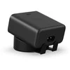 Nešiojamojo kompiuterio maitinimo adapteris Satechi Įkroviklis jungiama į tinklą Satechi ChargeView GaN 140W su wyświetlaczem, 4xUSB-C (space juodas)