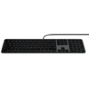 su laidu klaviatūra USB A/USB C QWERTY Dual (Mac/Windows) Satechi Slim LX3 su laidu space juodas