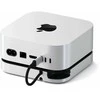 „Satechi“ stovas ir šakotuvas, skirtas „Mac Mini M4/M4 Pro“ (2024) su SSD M.2 NVMe lizdu
