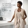 Satechi OntheGo? USB-C Lanyard Cable - Desert rose