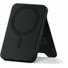 Magnetinė išorinė baterija su stovu Satechi OntheGo Powerbank 5000mAh MagSafe Qi2 (juoda)