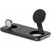SATECHI Qi2 Trio Wireless Charging Pad - su A,C,G tipo kištukais