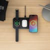 SATECHI Qi2 Trio Wireless Charging Pad - su A,C,G tipo kištukais