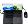 Pelė Satechi Satechi Slim LX Pelė su laidu - pelė optinė USB-A/USB-C (space juodas)