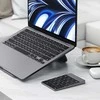 Satechi Slim Belaidė klaviatūra - aliuminė klaviatūra numeryczna Bluetooth (space pilka)