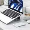 Klaviatūra Satechi Slim Belaidė klaviatūra - aluminiowy klaviatūra numeryczna Bluetooth (sidabrinis)
