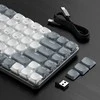 Satechi SM1 Slim Mechaninė su pašvietimu Klaviatūra Nordic išdėstymas - Light Pilkas