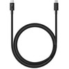Satechi - kabelis thunderbolt 5 USB-C - USB-C 1m (juodas)