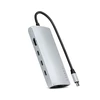 SATECHI USB-C MultiPort Adapteris 8K su Ethernet V3 - Sidabrinis