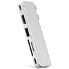 „Satechi“ USB-C Snap Hub, skirtas „MacBook Neo“ – sidabrinis