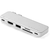 „Satechi“ USB-C Snap Hub, skirtas „MacBook Neo“ – sidabrinis