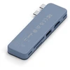 „Satechi USB-C Snap Hub“, skirtas „MacBook Neo“ – indigo spalvos