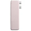 „Satechi USB-C Snap Hub“, skirtas „MacBook Neo“ – rausvas