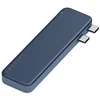 „Satechi USB-C Snap Hub“, skirtas „MacBook Neo“ – indigo spalvos