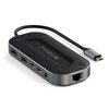 HUB USB Satechi ADAERY HUB USB -C SATECHI TYPE- C SATECHI USB-4 DAUGIERPORT IN 2.5G Ethernet (1XHDMI2.1, 1XUSB-A, 2X USB-C, AUDIO 3.5MM, Ethernet (Žalias))