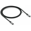 „Satechi USB4 V2 Pro“ laidas – USB-C – USB-C laidas, PD 240W, 120/80 Gbps, 8K-120 Hz, 8K-60 Hz arba 4K-144 Hz, 1,2 m (erdvė pilka)