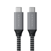 Satechi USB4 100W USB-C – USB-C 80cm (pilka erdvė)