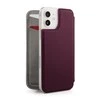Dėklas Twelve South SurfacePad for iPhone 12 Mini ? Ultra-slim MagSafe leather wallet cover for iPhone 12 Mini - Plum Plum
